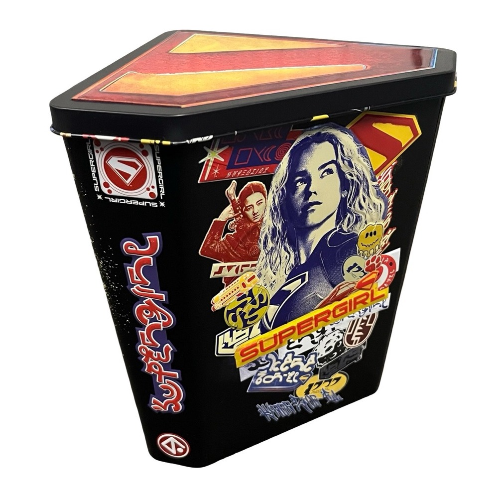 DC Studios Supergirl Movie 2026 S-Shield Hexagon Popcorn Tin Collectible NEW